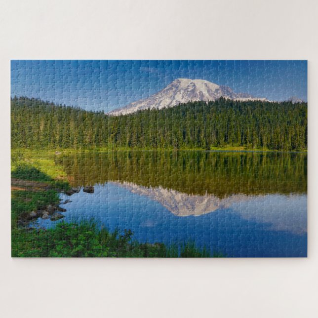 Mt. Rainier und Reflection Lake (Horizontal)