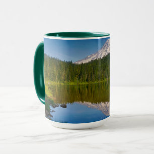 Mt. Rainier und Reflection Lake Tasse
