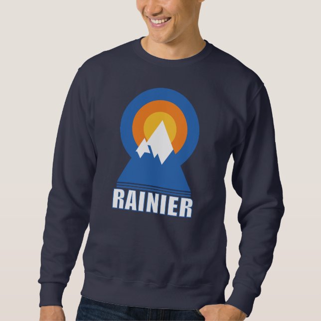 Mt Rainier Wanderung Sunset T - Shirt (Vorderseite)