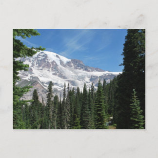 Mt Rainier Washington Staat von Julie L. Cleveland Postkarte