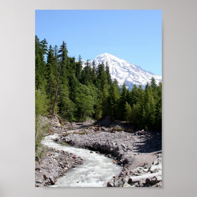 Mt Ranier Poster (Vorne)