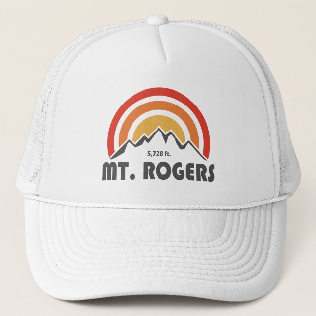 Mt. Rogers Truckerkappe (Vorderseite)