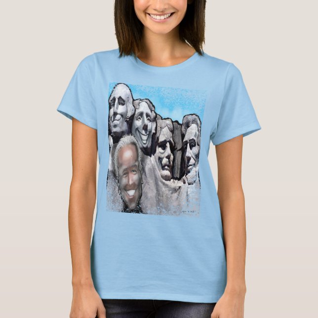 Mt. Rushmore avec T-shirt Biden (Devant)