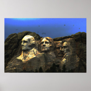 mt rushmore Plakat