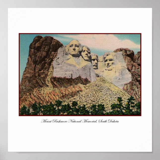 Mt. Rushmore Poster (Vorne)