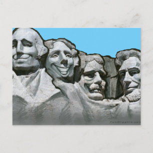 Mt Rushmore Postkarte
