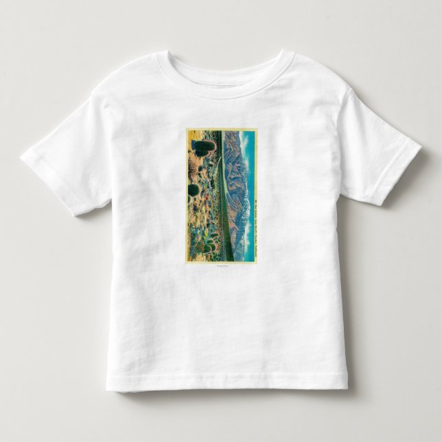 Mt. San Jacinto vom Garten des Teufels Kleinkind T-shirt (Vorderseite)