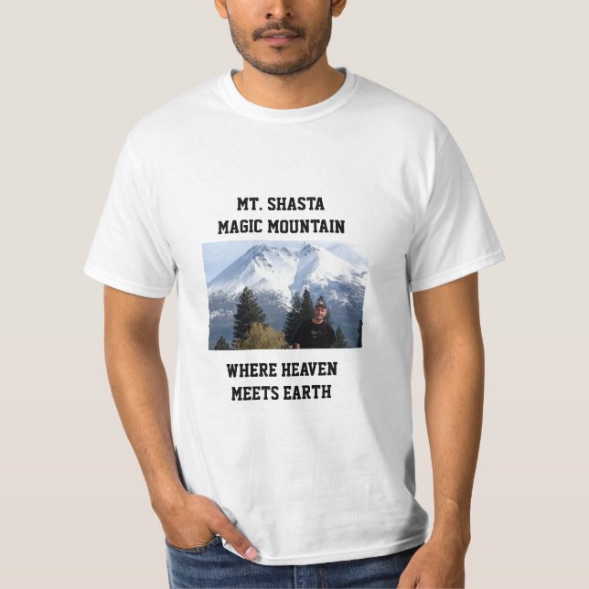MT. SHASTA MAGIC MOUNTAIN T-SHIRT (Devant)