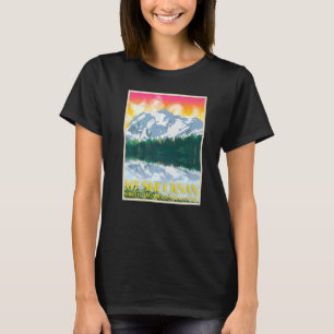 Mt Shucksan North Cascades National Park Travel Po T-Shirt