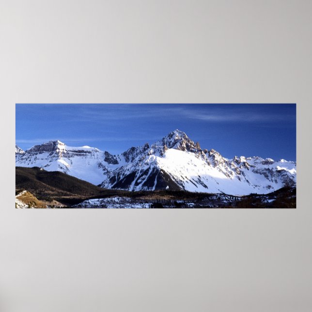 Mt. Sneffels Panorama Poster (Vorne)