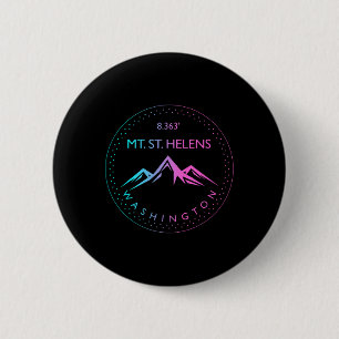 Mt. St. Helens Washington Bergsteigen Wandern Button