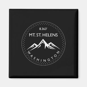 Mt St. Helens Washington Bergsteigen Wandern Magnet
