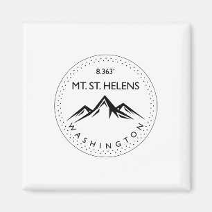Mt. St. Helens Washington Bergsteigen Wandern Magnet