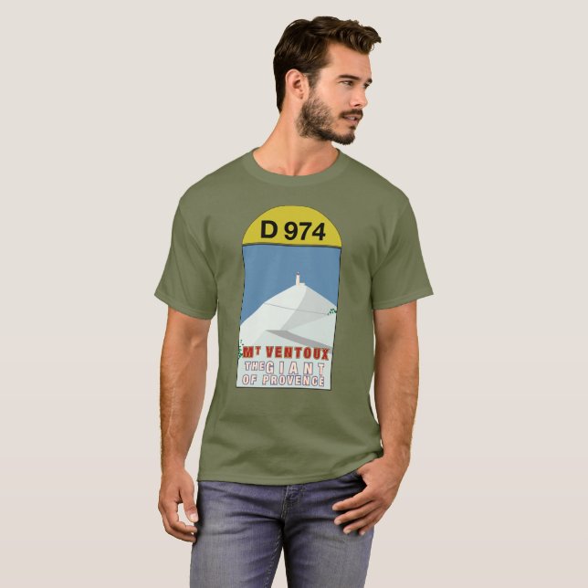 MT VENTOUX Gigant der Provence T-Shirt (Vorne ganz)