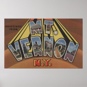Mt. Vernon, New York - Große Briefszenen Poster