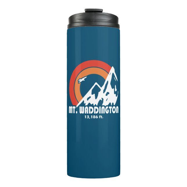 Mt. Waddington British Columbia Sun Eagle Thermosbecher (Vorderseite)