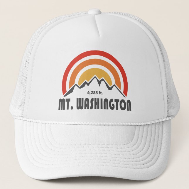 Mt. Washington Truckerkappe (Vorderseite)