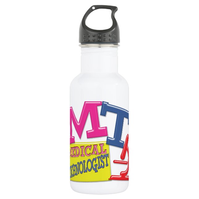 MT WHIMSICAL FUN ACRONYM LETTERS LABOR TRINKFLASCHE (Vorderseite)