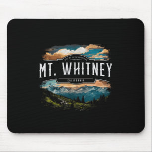Mt. Whitney Berge Kalifornien Wandern Outdoor V Mousepad