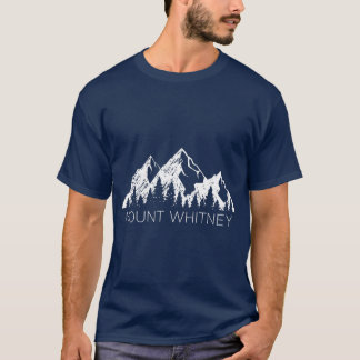 Mt Whitney Cool Mount Whitney Mountain T-Shirt