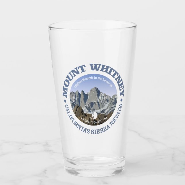Mt Whitney Glas (Vorderseite)