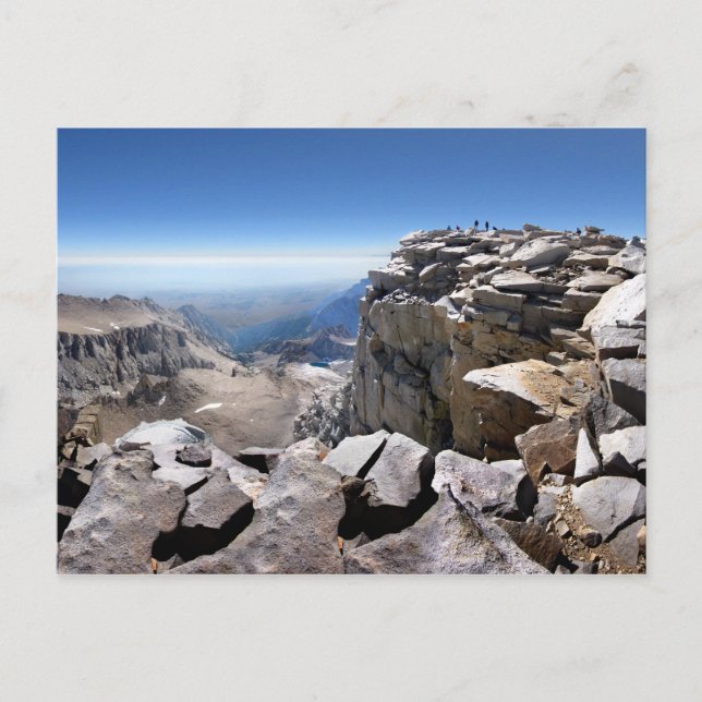 Mt Whitney Summit - John Muir Trail Postkarte (Vorderseite)