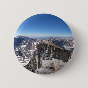 Mt Whitney Summit - John Muir Trail - Sierra Button