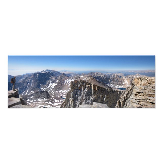 Mt Whitney Summit - John Muir Trail - Sierra Fotodruck (Vorne)