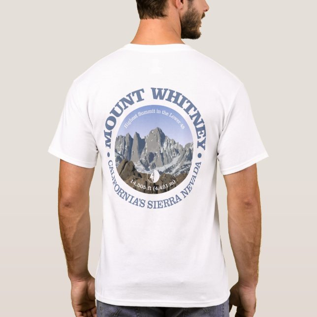 Mt Whitney T-Shirt (Rückseite)