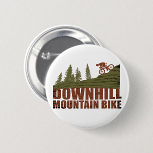MTB Downhill Mountainbiken Button