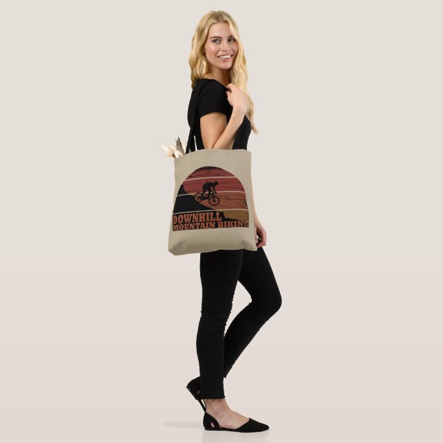 MTB Downhill Mountainbiken Tasche (Am Model)