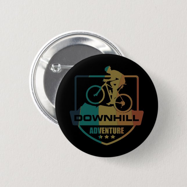 MTB Downhill-Mountainbiking Button (Vorne & Hinten)