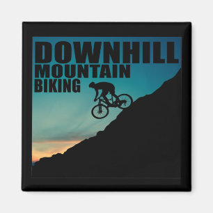 MTB Downhill-Mountainbiking Magnet