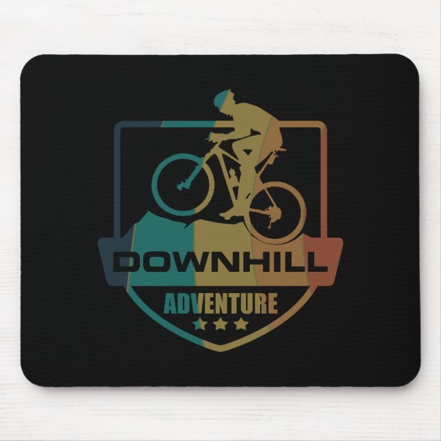 MTB Downhill-Mountainbiking Mousepad (Vorne)