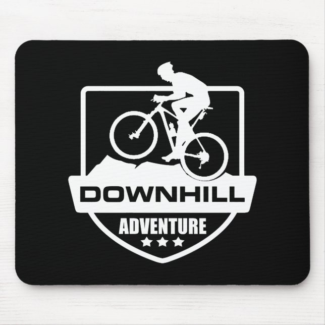 MTB Downhill-Mountainbiking Mousepad (Vorne)