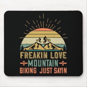 MTB - Freakin Liebe Mountainbiken Mousepad