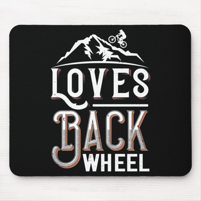 MTB - Lieben Rückrad Mousepad (Vorne)