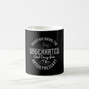 MTB mit dem drogenfreien Antidepressivum Kaffeetasse
