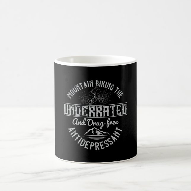 MTB mit dem drogenfreien Antidepressivum Kaffeetasse (Mittel)