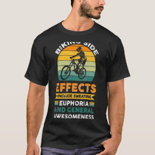 Mtb Mountain Bike Cycling BMX Effekte T-Shirt