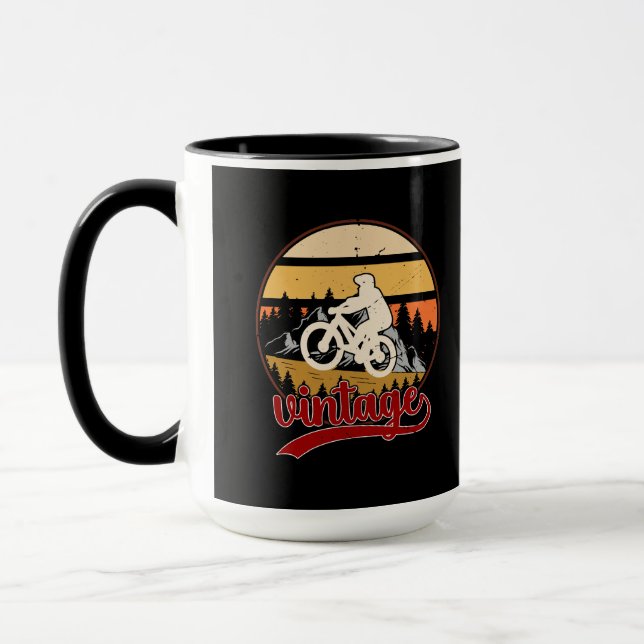 MTB Mountainbike-RIDE Mountainbike Tasse (Links)