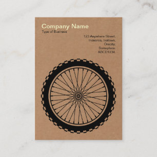 MTB Wheel - Pappe Visitenkarte