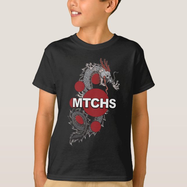 MTCHS Drache-Logo T-Shirt (Vorderseite)