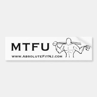 MTFU Autoaufkleber