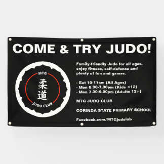 MTG Judo-Verein-Fahne Banner