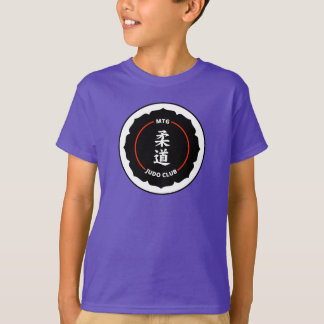 MTG Judo-Verein-schlichtes Logo scherzt T-Shirt
