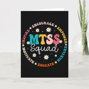 Mtss Squad - Lehrerleben Schulberater Beratung Karte