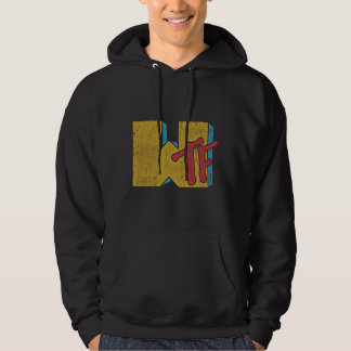 Mtv-Logo WTF gestörter Stil Hoodie