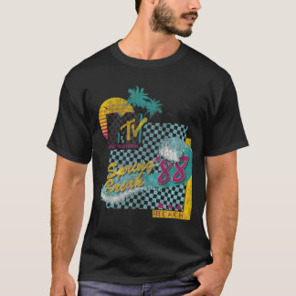 MTV Spring Break 88 Vintage Surf Graphic T-Shirt