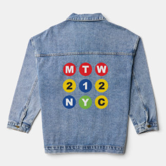 MTW logo  Jeansjacke